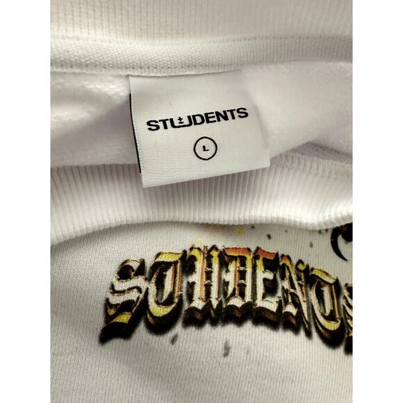 Students Golf Eagle Season Crew Sweater-Size Large-White-NWT - Picture 6 of 10